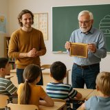 Des séniors vont intégrer les classes du centre scolaire des deux Rives.
